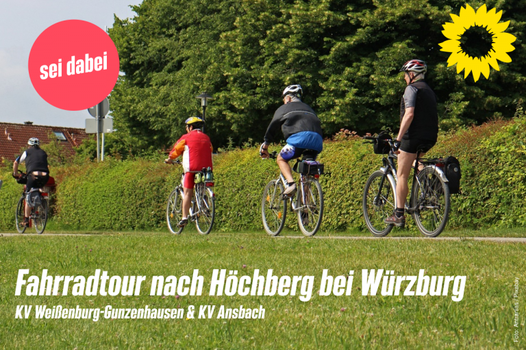 Fahrradtour nach Höchberg bei Würzburg