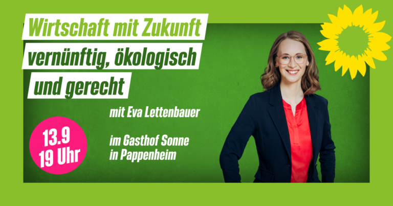 Wirtschaft mit Zukunft – Austausch mit Eva Lettenbauer